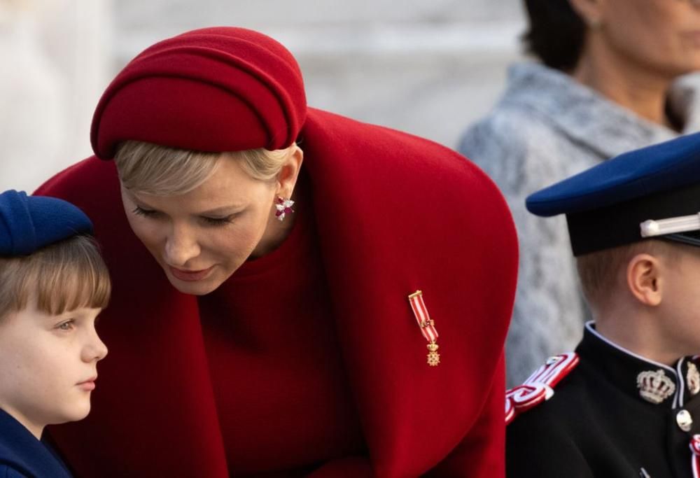 La Principessa Charlene parla dei gemellini Jacques e Gabriella