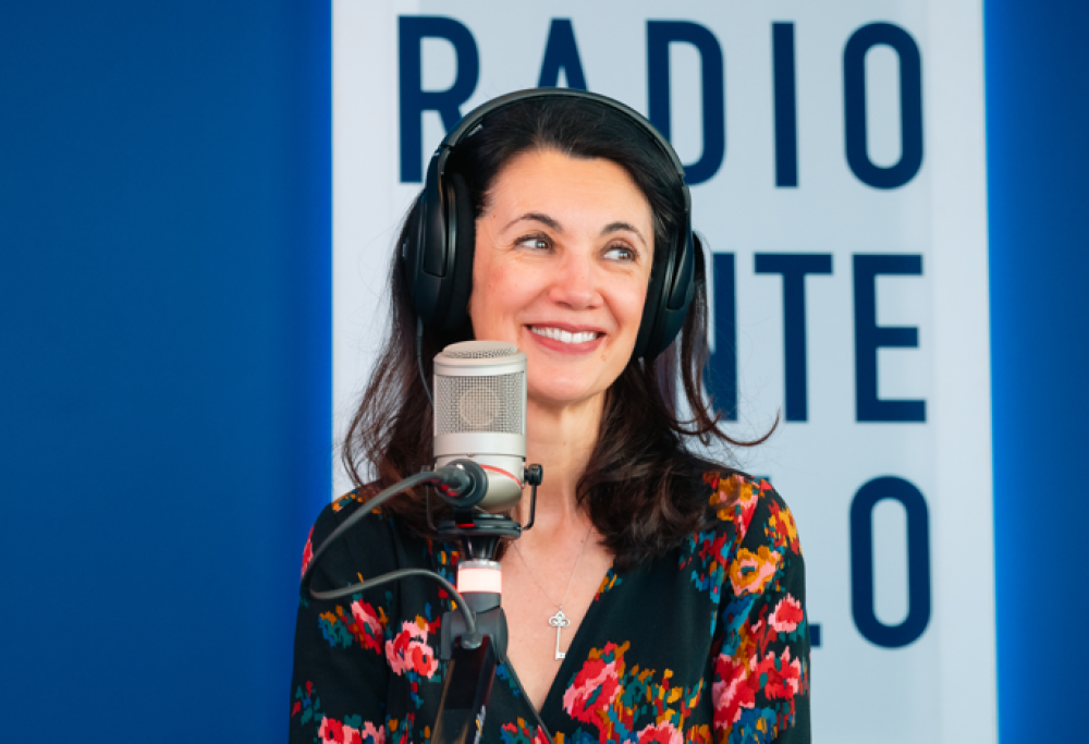Csaba Dalla Zorza ospite di Radio Monte Carlo. Le foto più belle