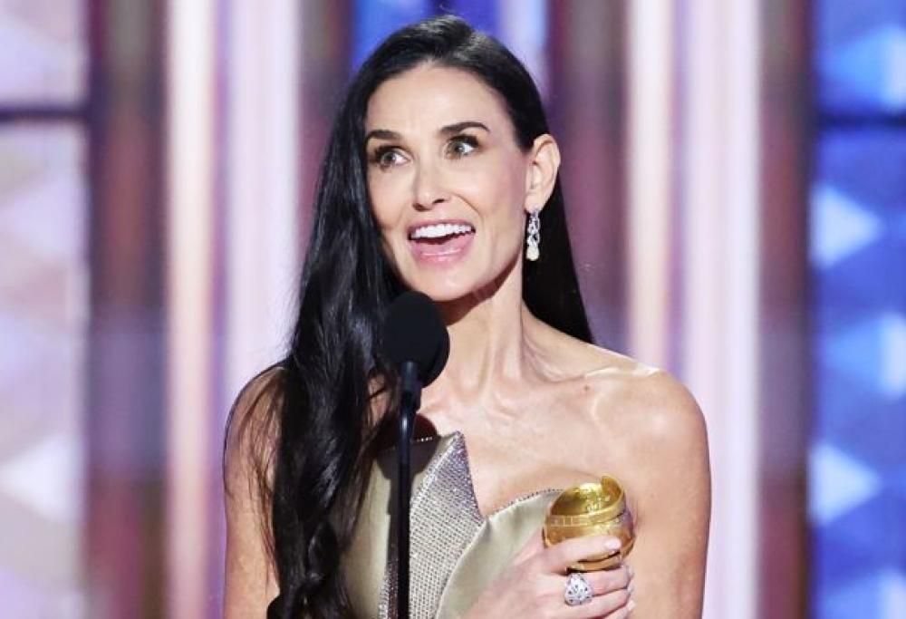 Demi Moore: il bellissimo discorso ai Golden Globe Award