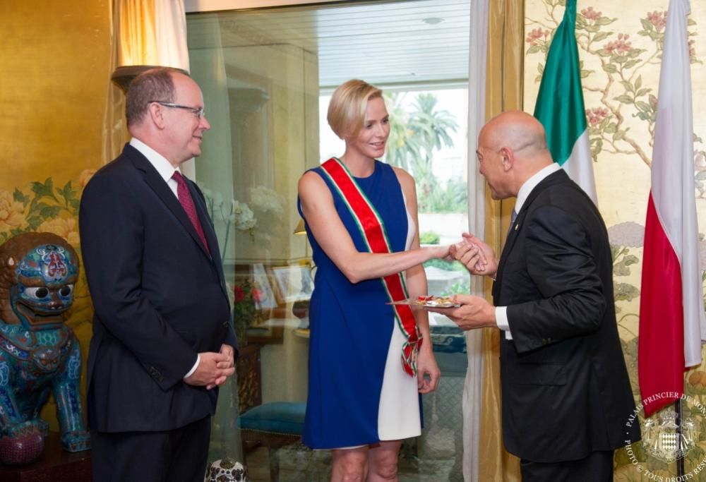 Onorificenza per la Principessa Charlene