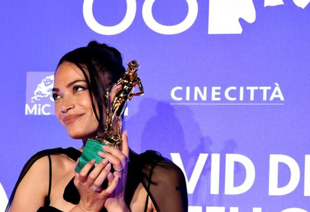 A Elodie il David di Donatello