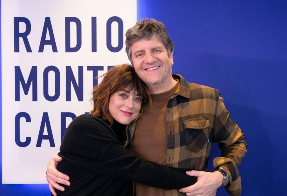 Fabio De Luigi e Valentina Lodovini ospiti di Radio Monte Carlo: le foto più belle