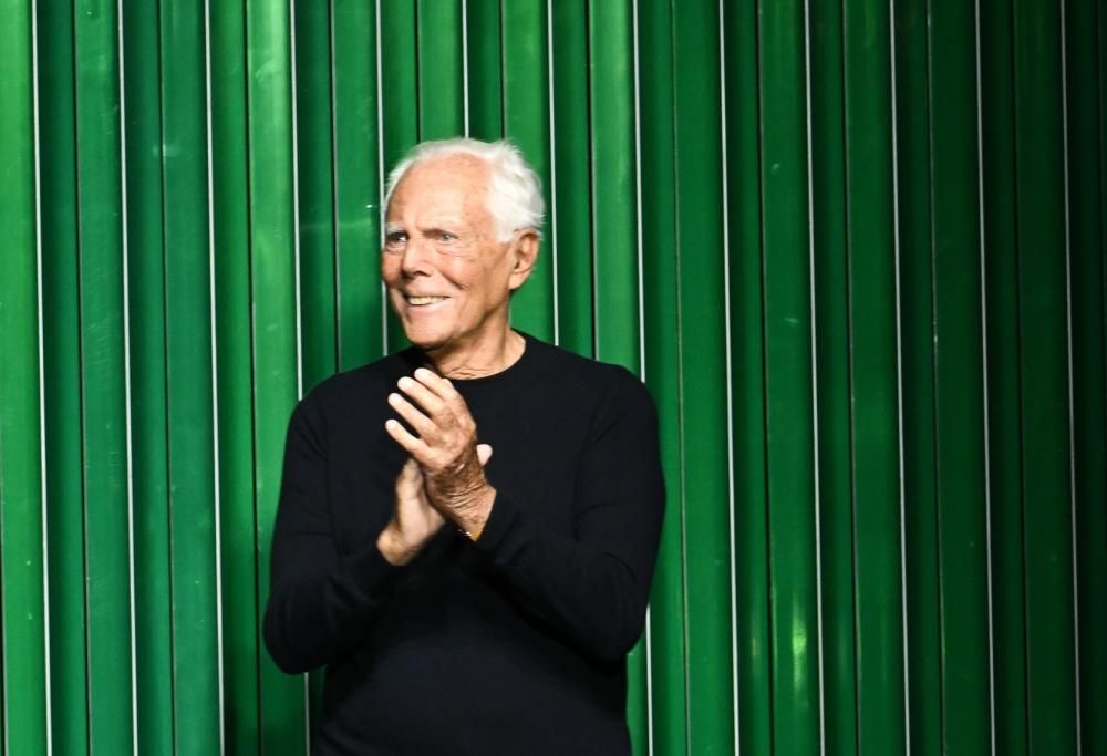 Giorgio Armani: la sua sfilata è nel silenzio per rispettare la tragedia ucraina
