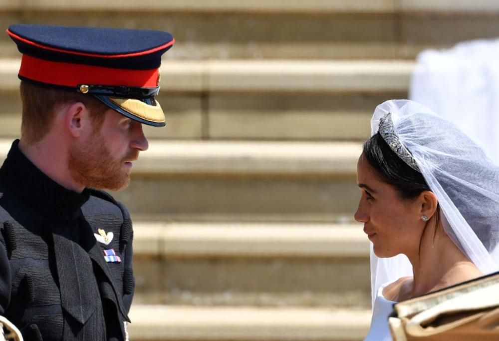 Harry e Meghan: le immagini inedite di Elton John al loro matrimonio