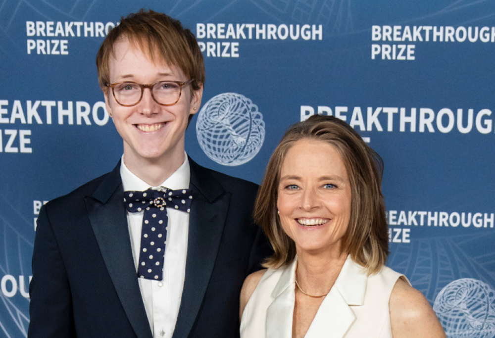 Jodie Foster: la rarissima foto con il figlio scienziato
