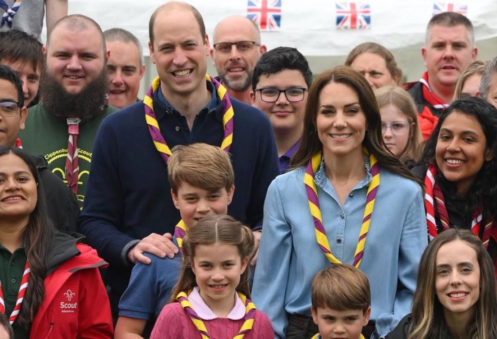 Kate Middleton di ritorno: gioca felice con i figli nel week end