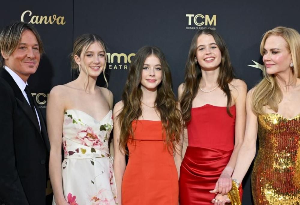 Nicole Kidman per la prima volta sul red carpet con le figlie