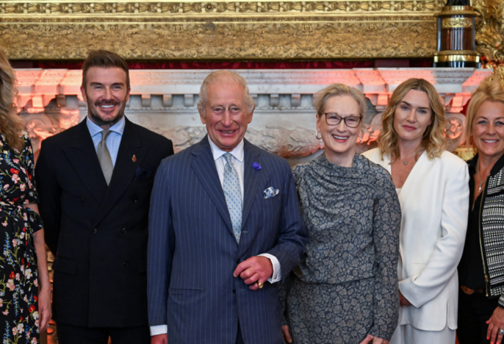 Re Carlo accoglie Meryl Streep, Kate Winslet e David Beckham