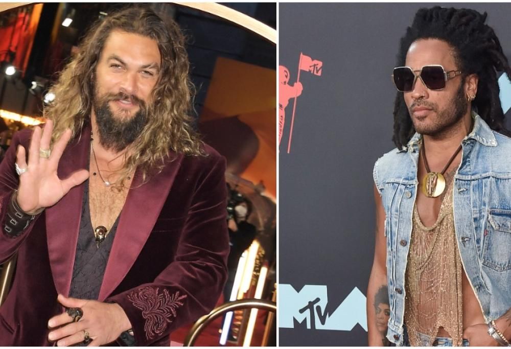 Lenny Kravitz e Jason Momoa: la bellissima foto insieme