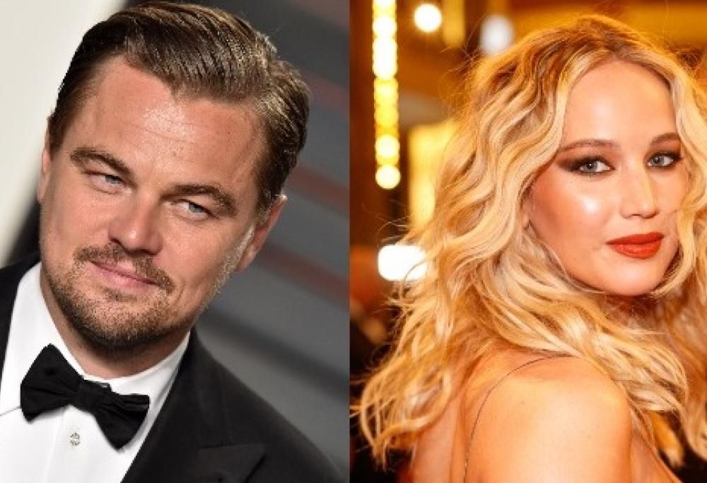 Leonardo DiCaprio e Jennifer Lawrence insieme e irriconoscibili!