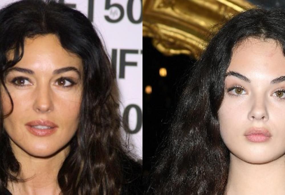 Monica Bellucci e la figlia Deva: stili a confronto