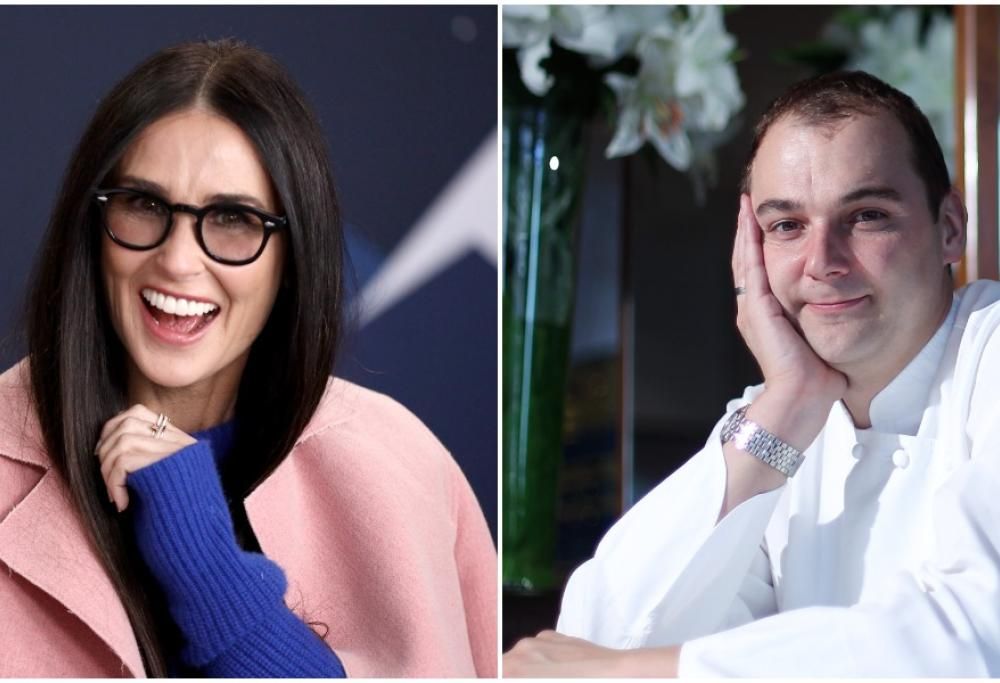 Demi Moore presa per la gola