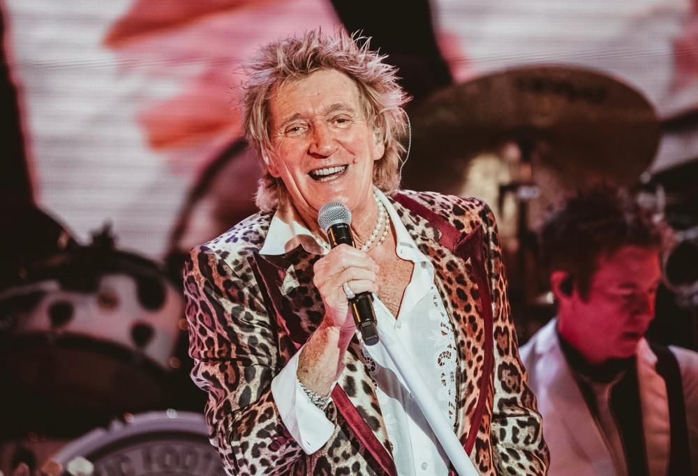 Rod Stewart in concerto a Lucca: le foto più belle