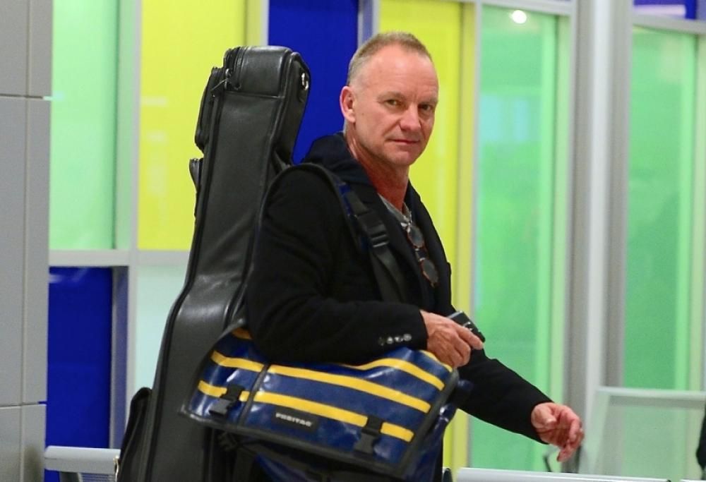 Sting tra impegno e scherzi