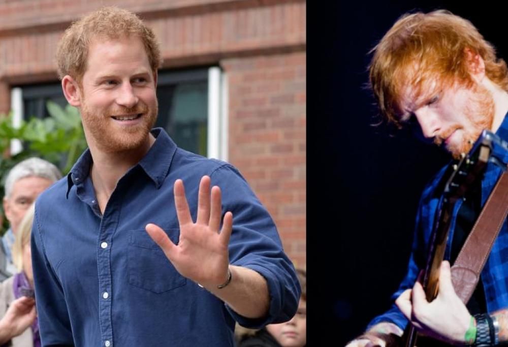 Il Principe Harry e Ed Sheeran insieme per la Giornata Mondiale della Salute Mentale