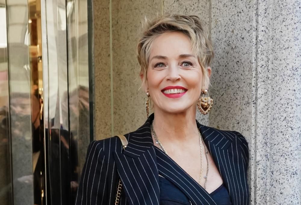 Sharon Stone affascinante a Venezia