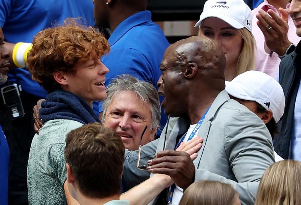 Jannik Sinner: il bellissimo abbraccio con Seal