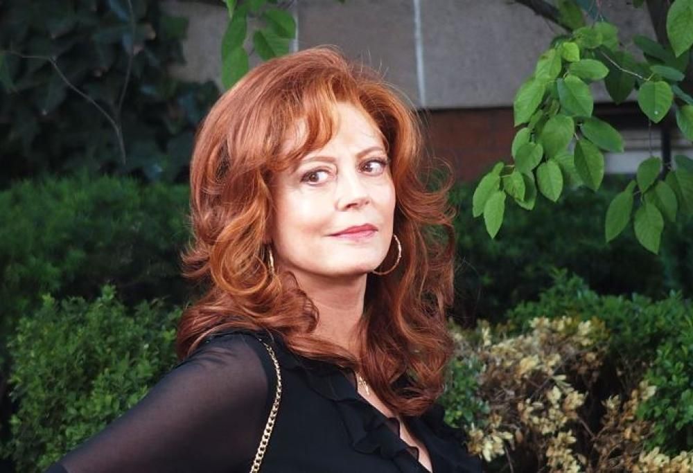 Susan Sarandon: pranzo a sorpresa in una piccola trattoria lombarda. La foto