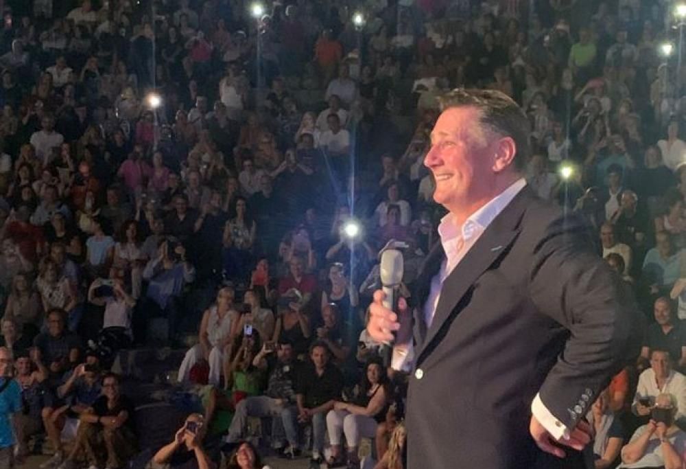 Tony Hadley: le foto dal tour
