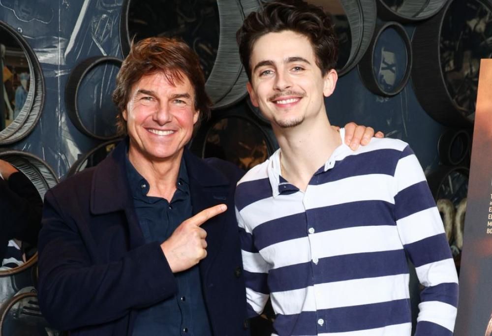 Tom Cruise ruba la scena a Timothée Chalamet