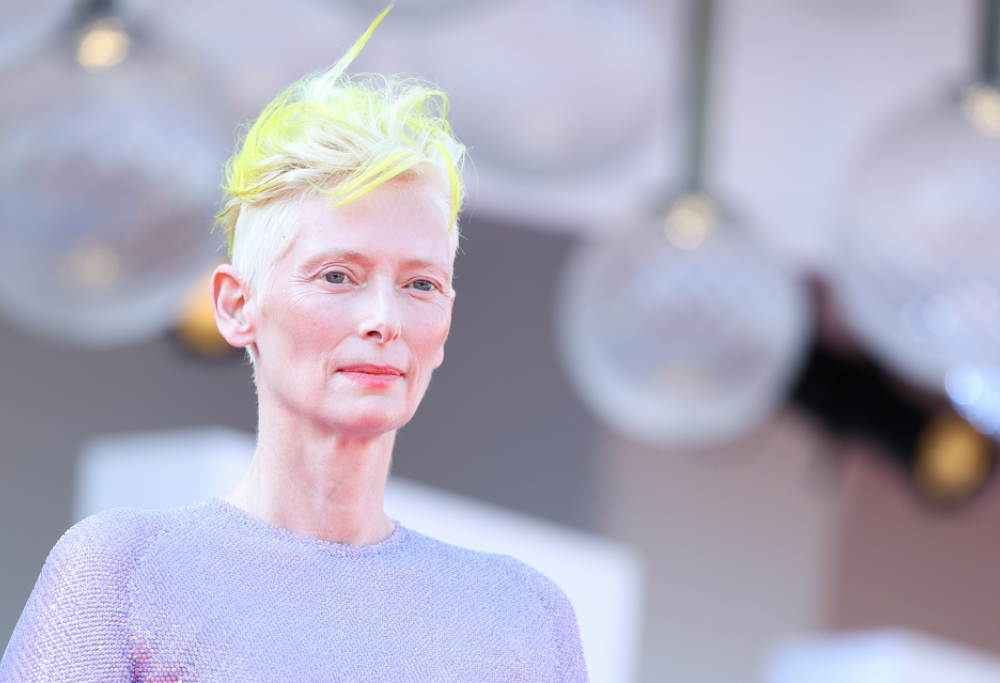 Alla Mostra del Cinema di Venezia il potente messaggio di Tilda Swinton