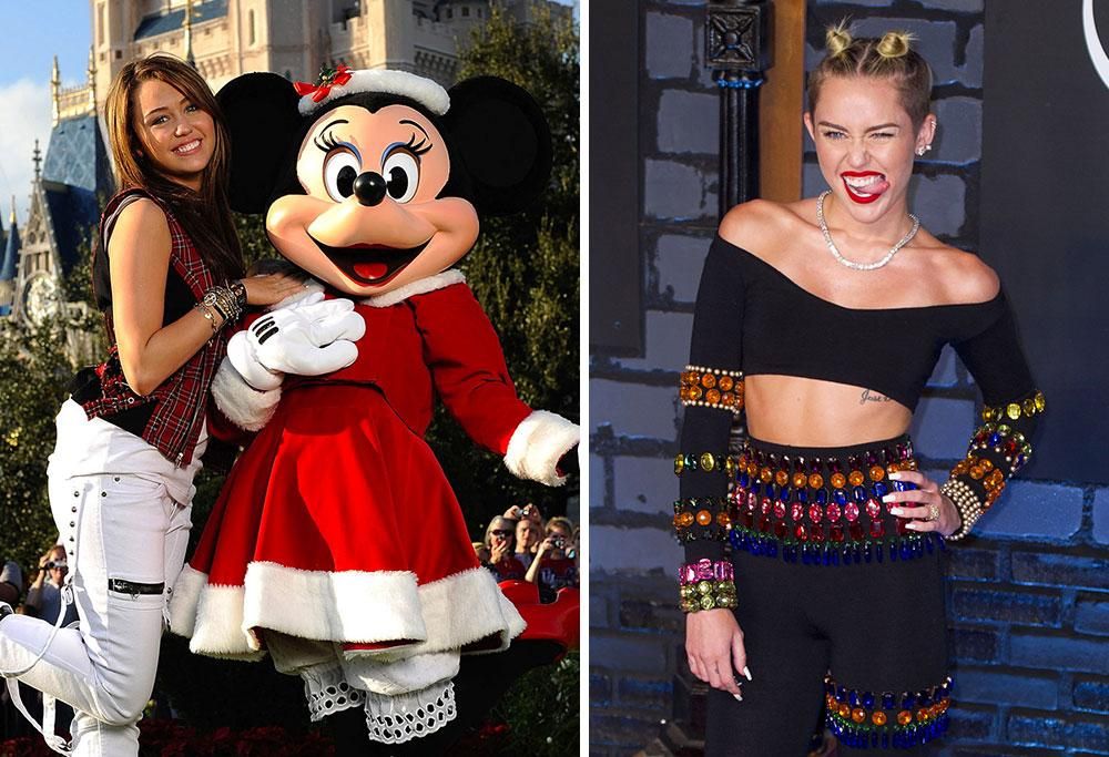 Le trasformazioni di Miley Cyrus