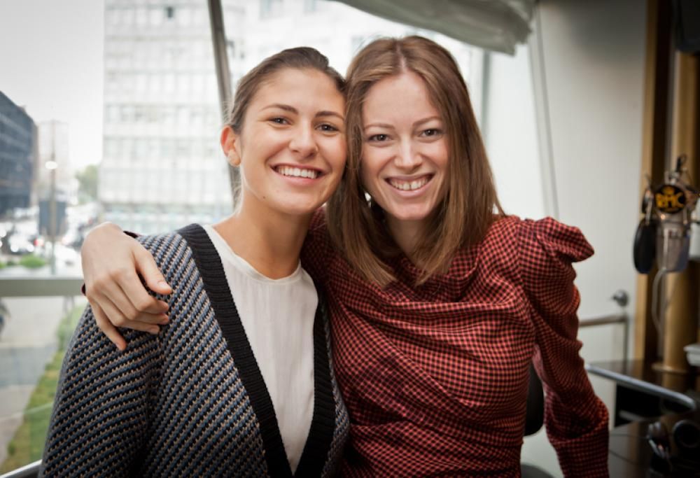 Laura Caldarola e Virginia Cabrini