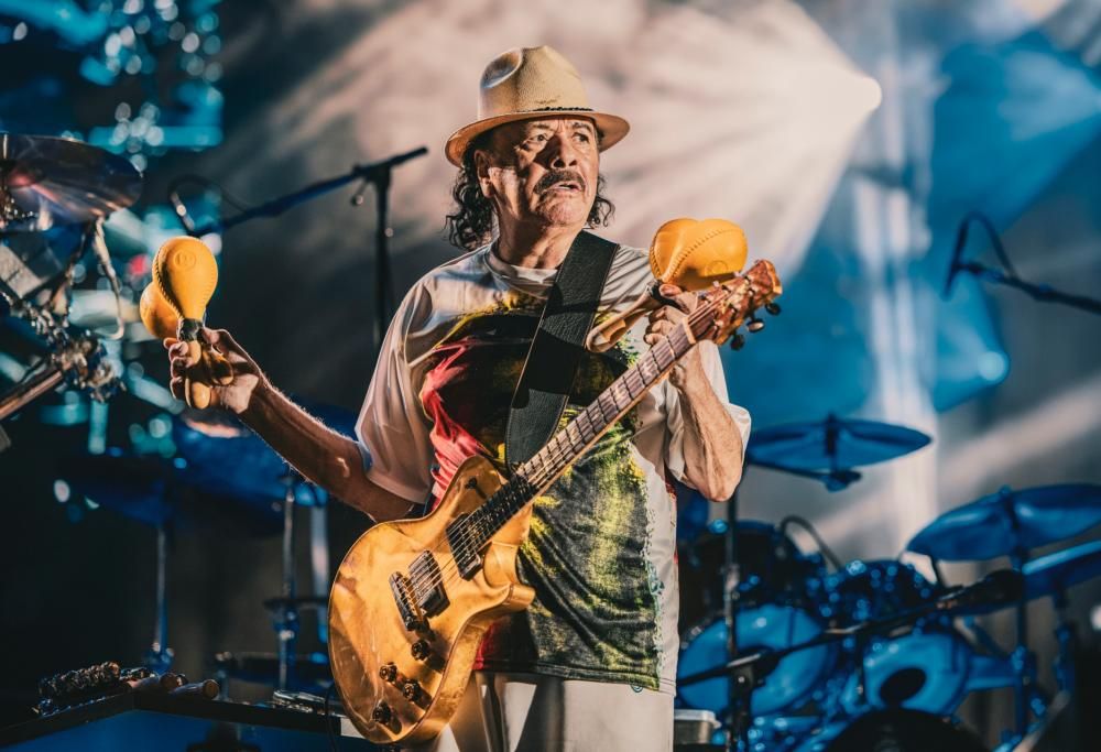 Carlos Santana  a Mantova: le foto più belle