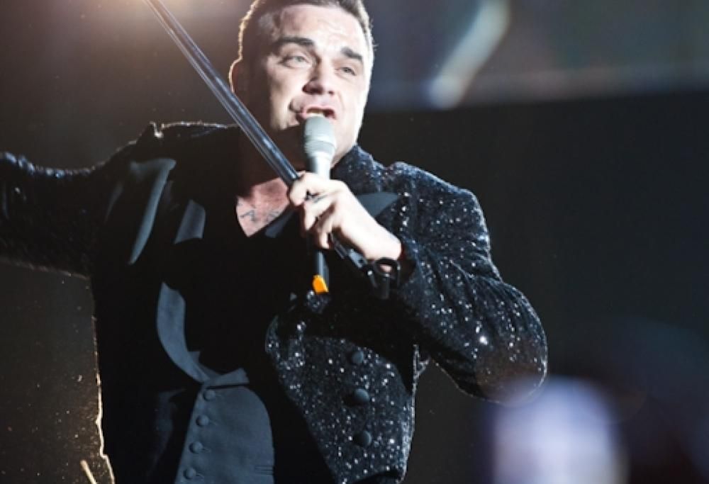 Robbie Williams live a Milano