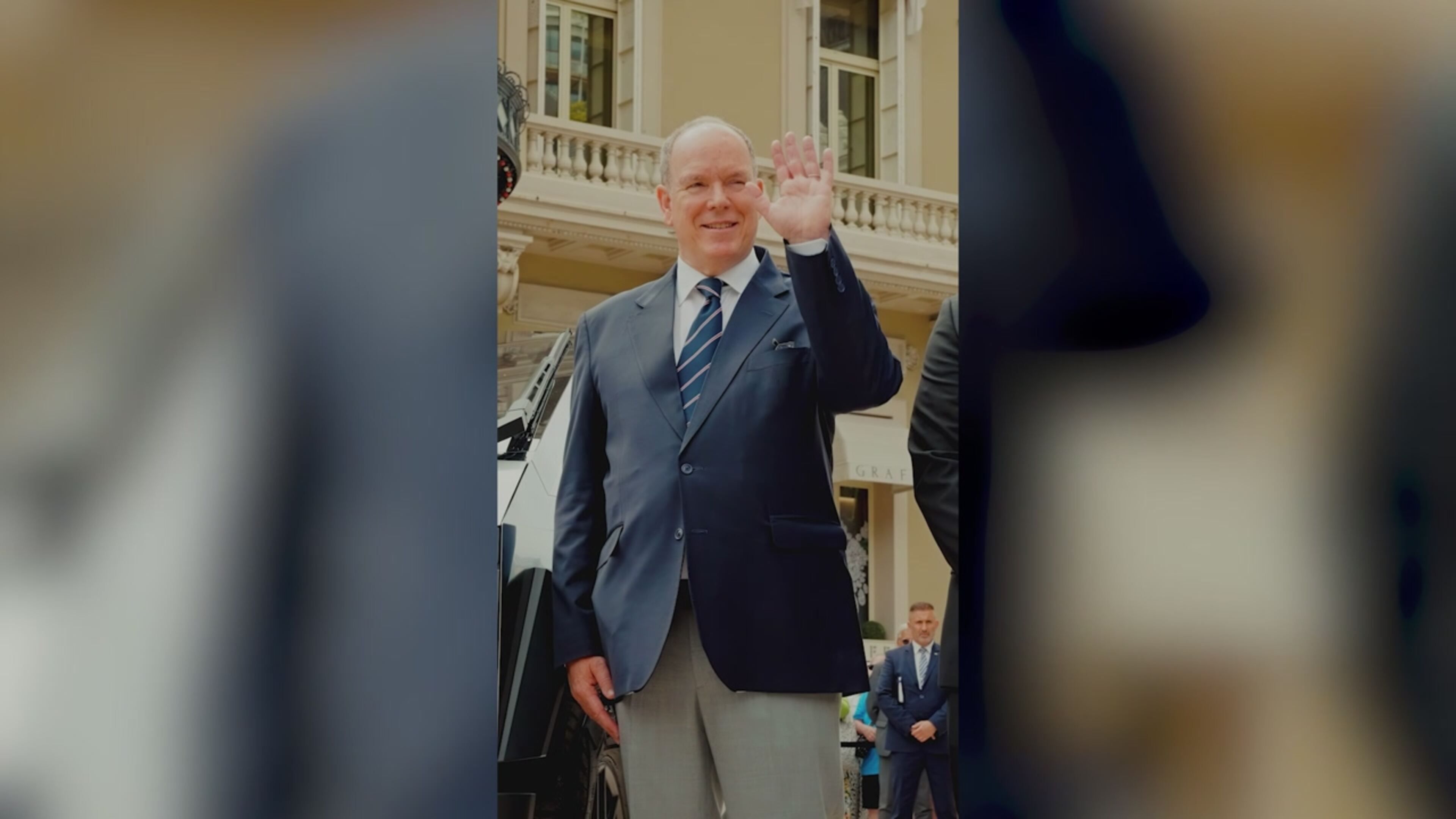 Top Marques: le bellissime immagini del Principe Alberto alla guida di un veicolo futuristico