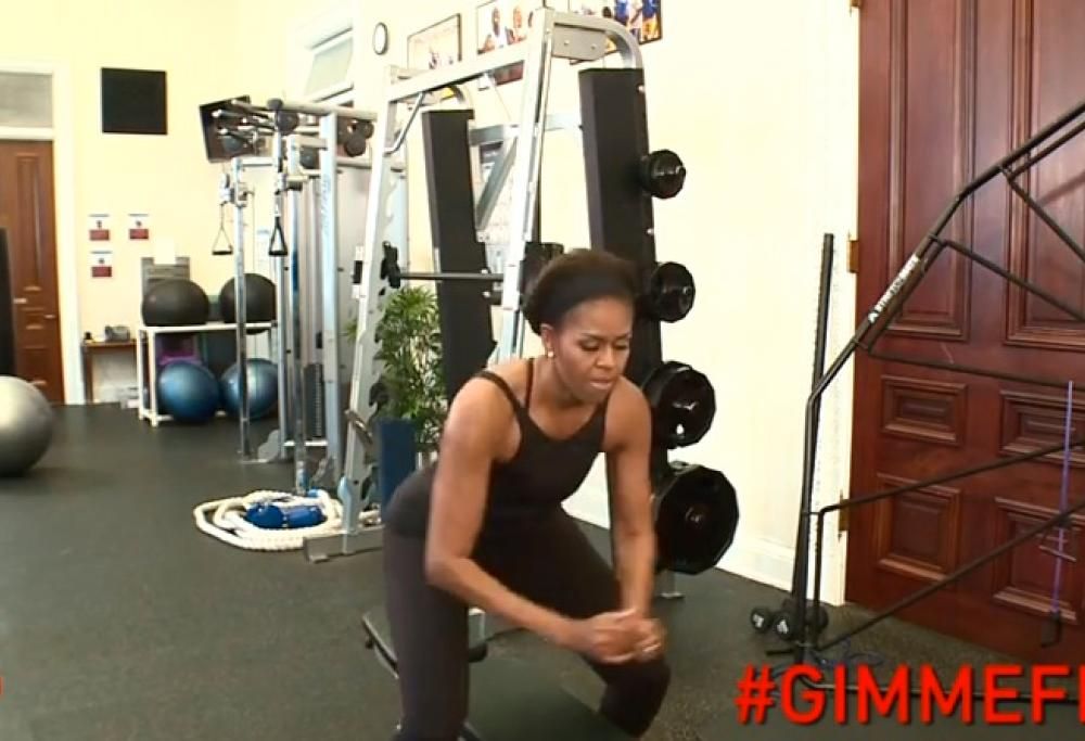 Allenamento da First Lady: gli esercizi di Michelle Obama