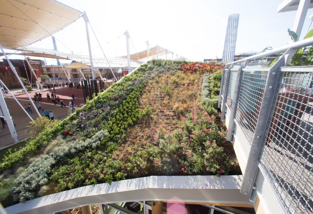 Il roof garden del Pavillon Monaco
