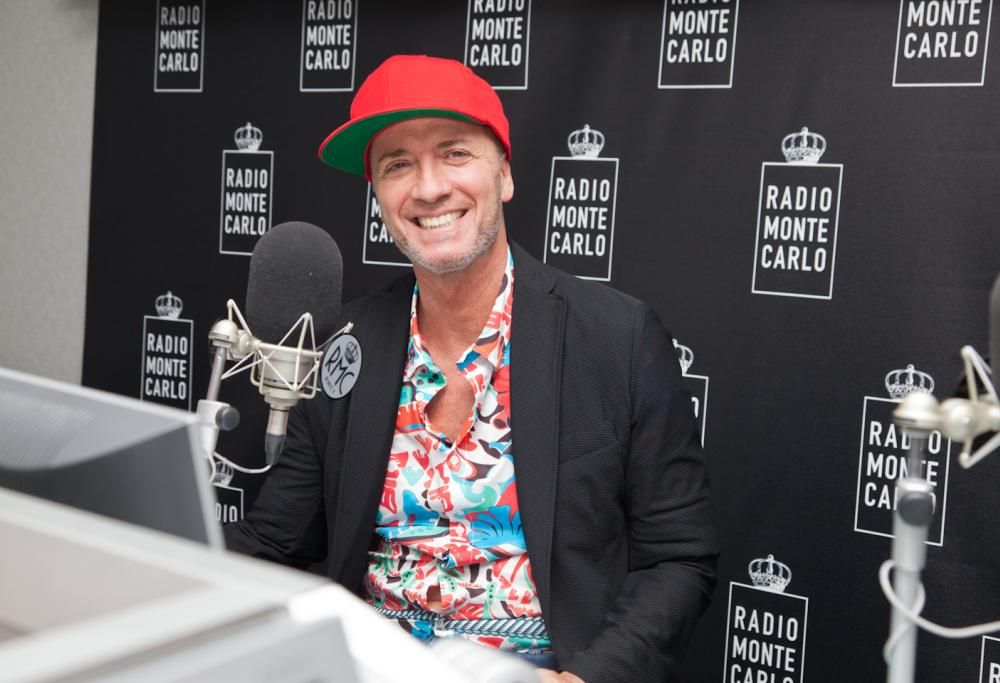 Raf ospite negli studi di RMC