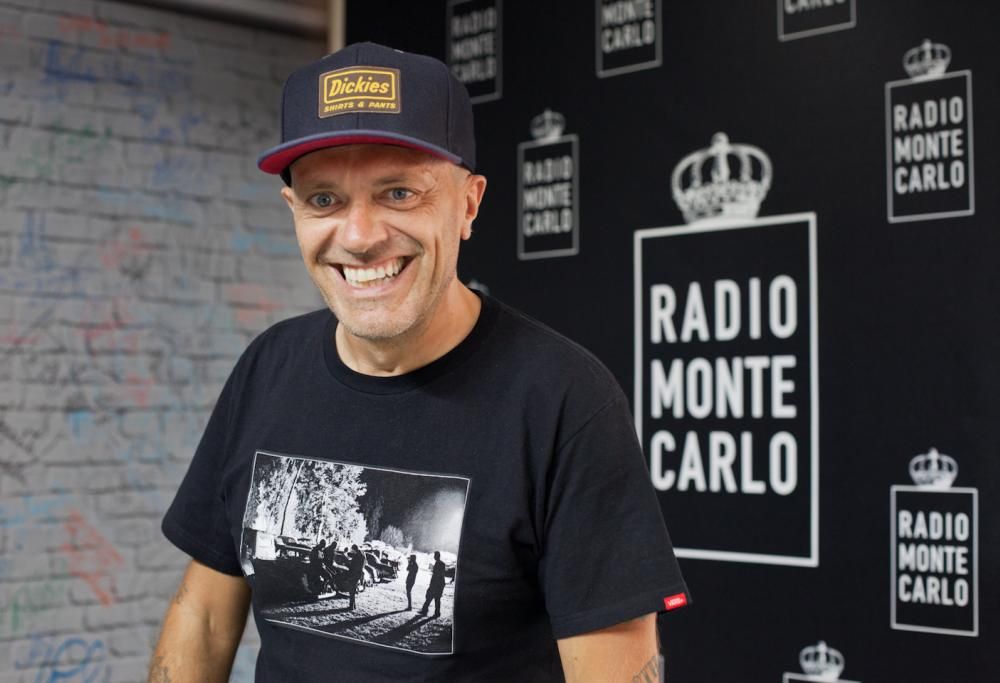 Max Pezzali: le foto negli studi di RMC