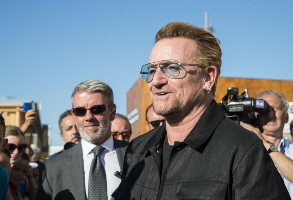 Bono visita l’Expo