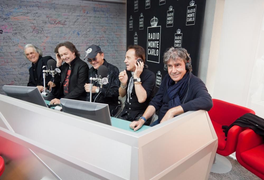 I Pooh ospiti di Radio Monte Carlo