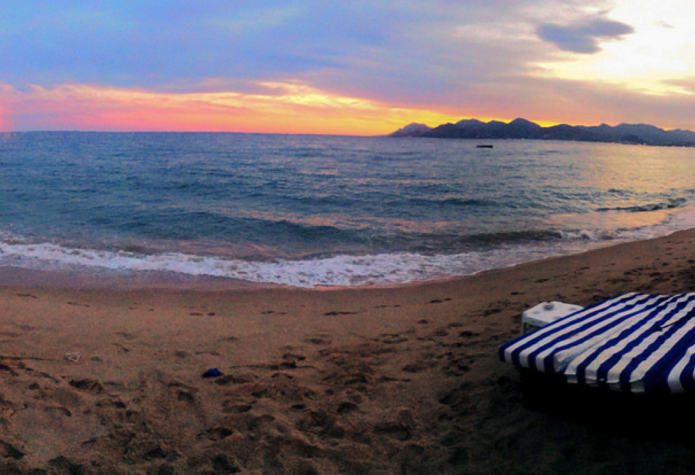 Il tramonto di Cannes
