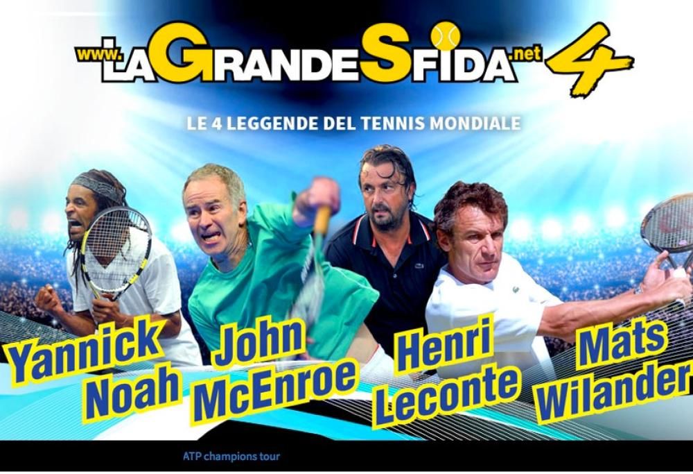 Tennis: i Big del passato si sfidano!