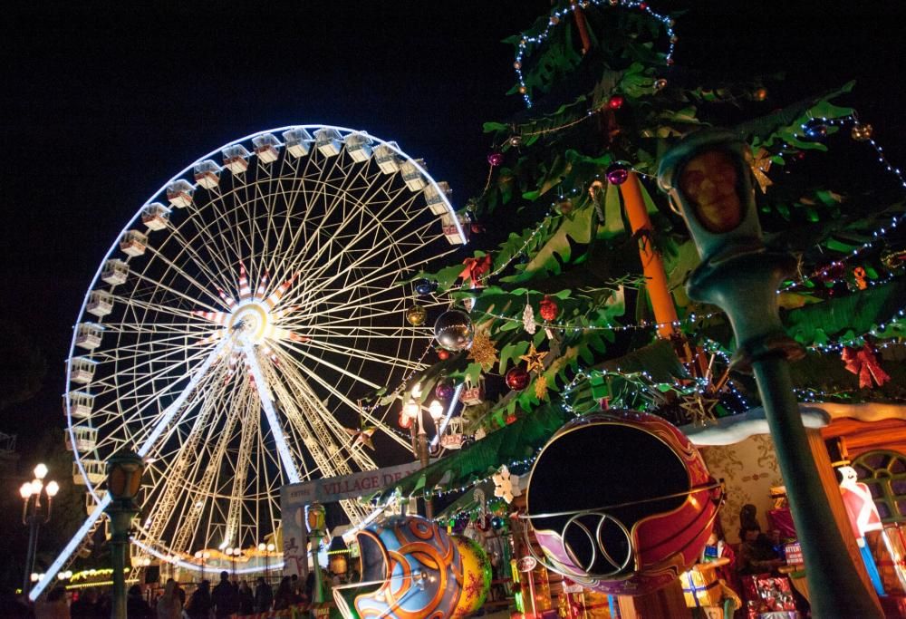 Il villaggio di Natale a Nizza