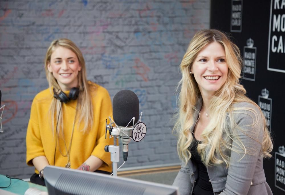 Beatrice e Alice ospiti di RMC: le foto