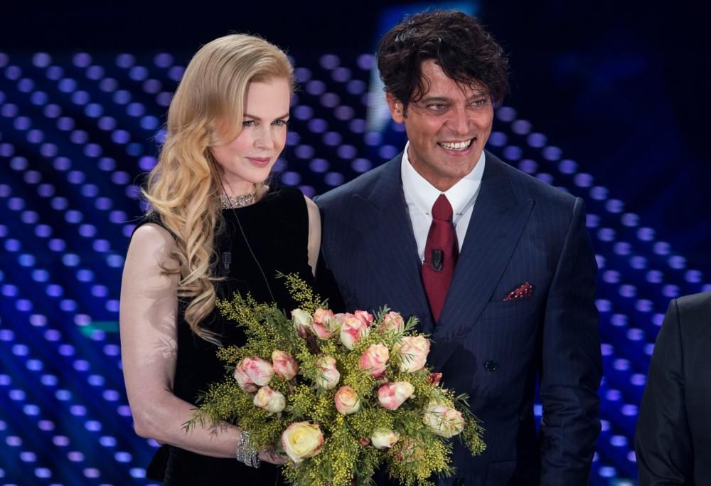 Il fascino di Nicole Kidman e  il talento di Virginia Raffaele: tutte le foto più belle della seconda serata del festival