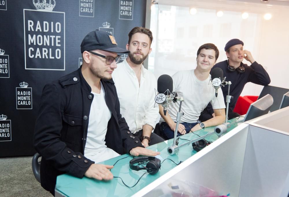 I Lukas Graham ospiti a RMC: le foto più belle