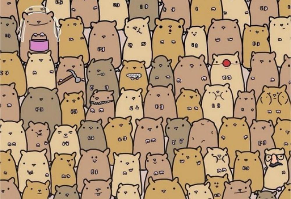 Trova la patata tra i criceti