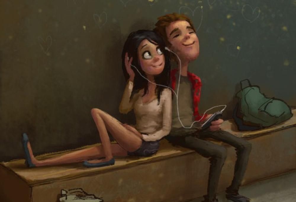 I momenti più romantici dell’amore… raccontati con una vignetta