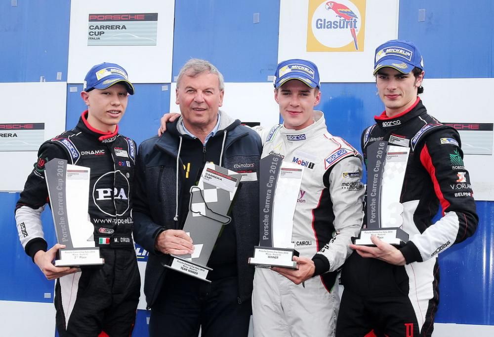 Carrera Cup Italia: a Monza domina Matteo Cairoli