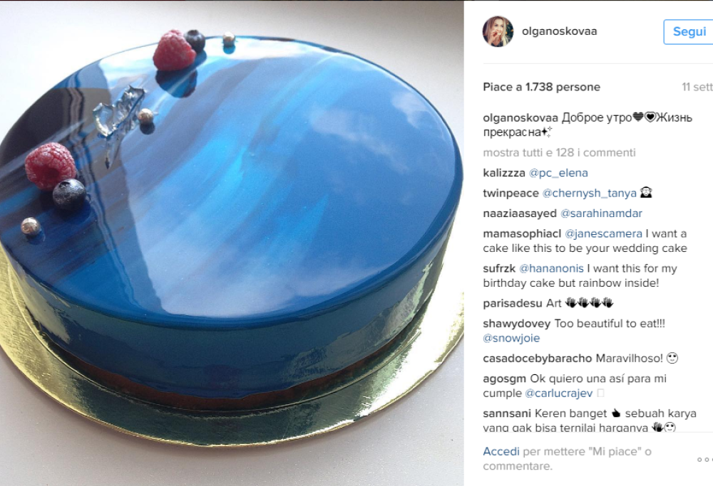 Le torte marmorizzate che conquistano il web