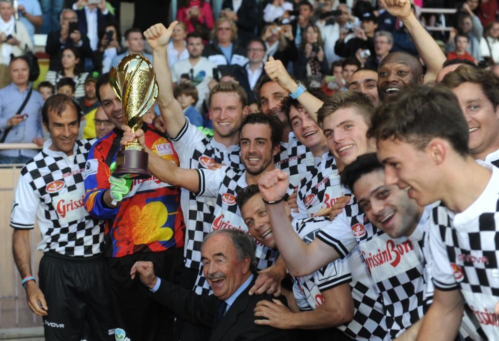 World Stars Football Match: vince il team dei piloti di F1