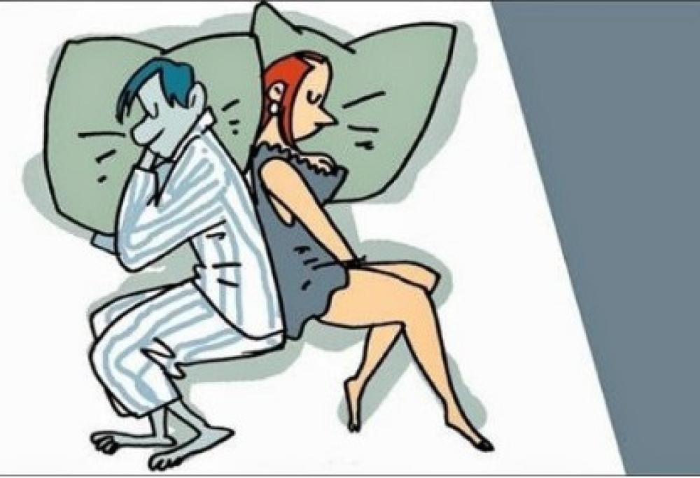 Coppia: ditemi come dormite e vi dirò come state