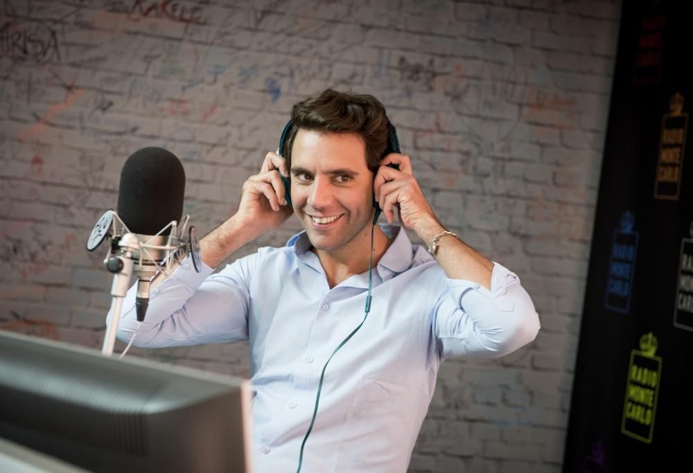 Mika ospite di RMC: le foto esclusive