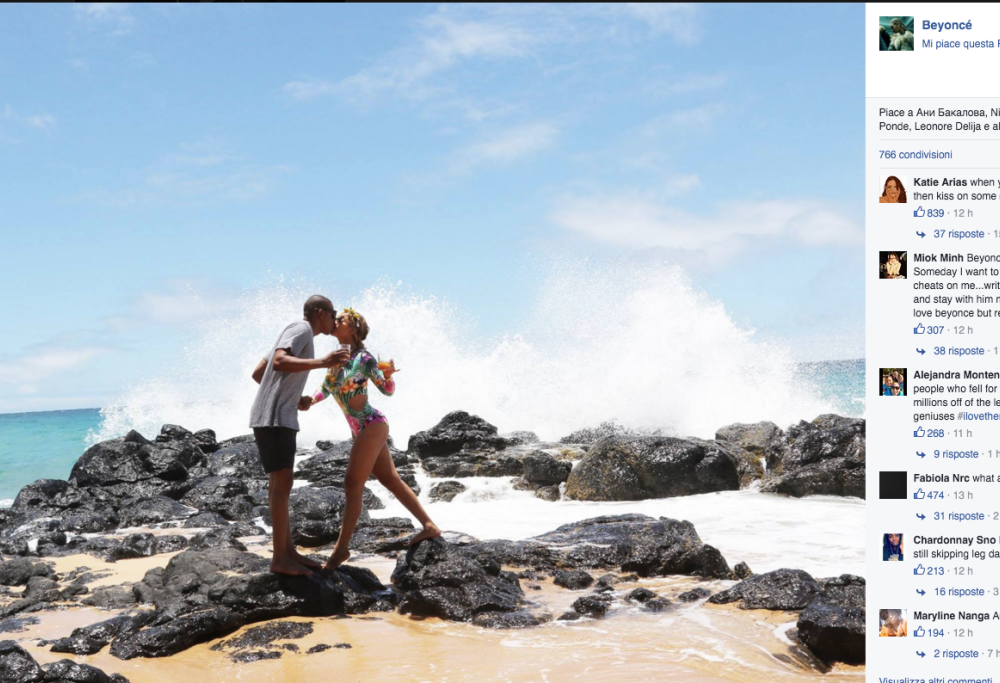 Beyoncé allontana le voci di crisi: in vacanza con Jay-Z e Blue Ivy